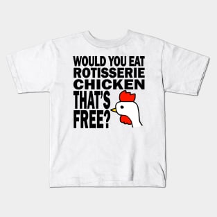 Rotisserie Chicken Kids T-Shirt